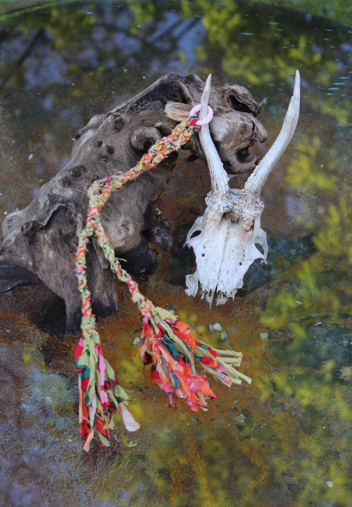 Macrame Dreadwrap Calico